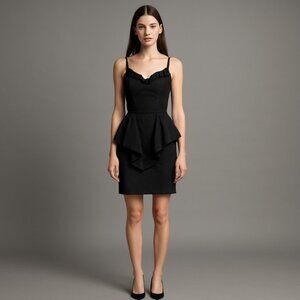 DBA IA Ruffle Cocktail Dress